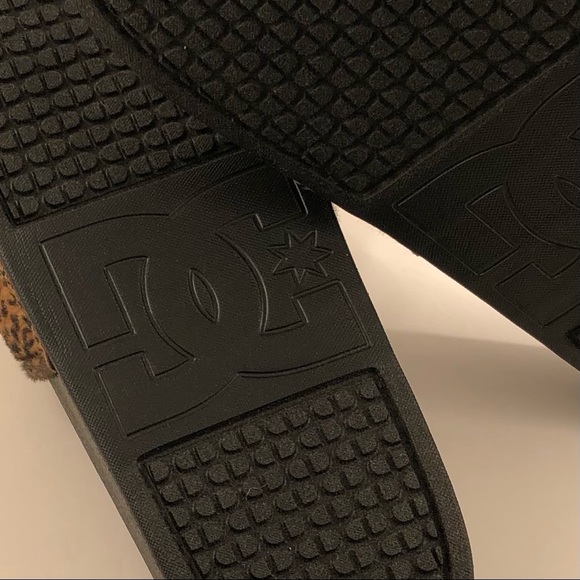 DC Slide TX SE Cheetah Print Size 6.5 - Picture 5 of 6